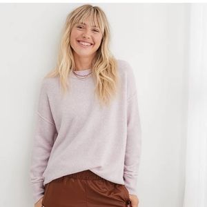Aerie Unreal Sweater size Small Lavender Dawn